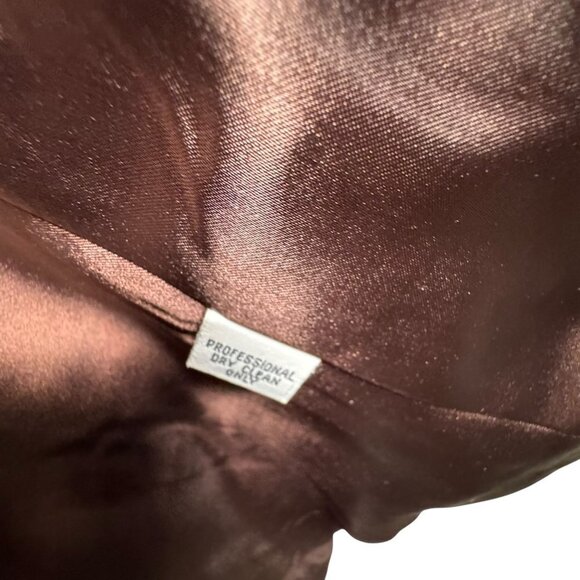 SCHOTT Mens Wool jacket coat size Large Brown Cargo pockets - Picture 7 of 8